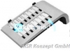 Optiset E key module warmgrau